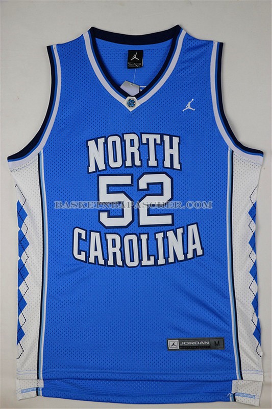 Maillot NCAA Universidad de Carolina del Norte Worthy Bleu